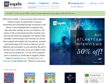 Tablet Screenshot of eqafe.com